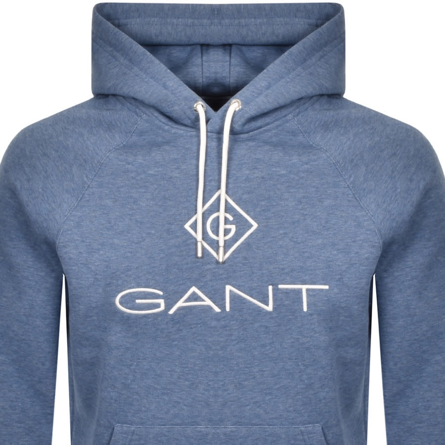 Alternative Image for ProductGant Lock Up Hoodie Blue2